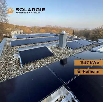 Photovoltaikanlage in Hofheim am Taunus mit 11,57 kWp